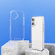 Prio Protective Cover Silicone Back Cover 1.3mm Transparent for iPhone 16 Plus
