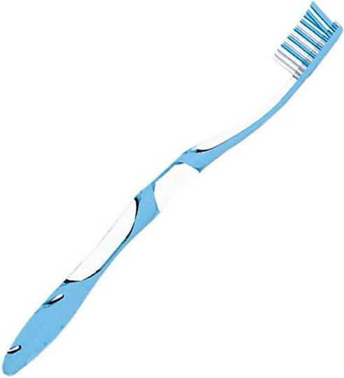 Elgydium Antiplaque Manual Toothbrush Medium Light Blue 1pcs