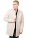 Men's Half Coat Ecru