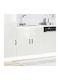 Kalmar Sink Cabinet White 80x46x81.5pcs