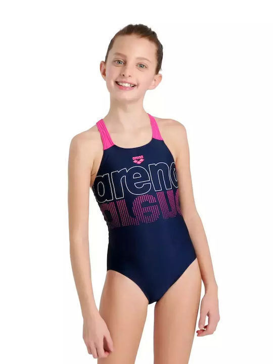 Arena Детски Бански Една част Navy, Rose