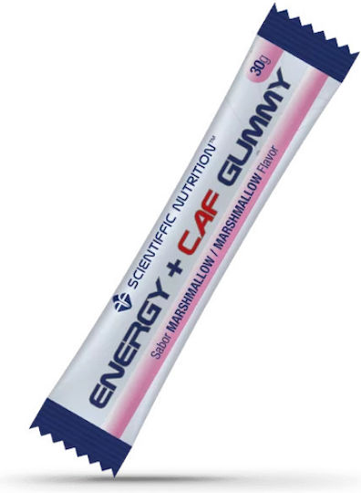 Scientiffic Nutrition Energy Plus Caf Gummy Special Food Supplement 30g Marshmallow