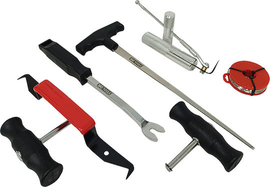 SKS Tools Kit Επιδιόρθωσης για Τζάμια-Παρμπρίζ Αυτοκινήτου 7τμχ