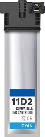 Συμβατό Μελάνι Εκτυπωτή InkJet Epson C13T11D240 75ml Κυανό 1τμχ