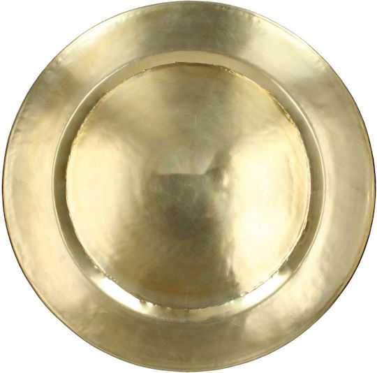 JK Home Decoration Διακοσμητική Πιατέλα Χρυσή 67x67εκ. JK Home Decoration Διακοσμητική Πιατέλα Χρυσή 67x67εκ.
