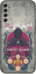 Squid Game Tcl 20s 20 5g 20l 20l+ Schwarzes TPU Schwarzes Silikon Squid Game Tcl 20s 20 5g 20l 20l+ Schwarzes TPU Schwarzes Silikon