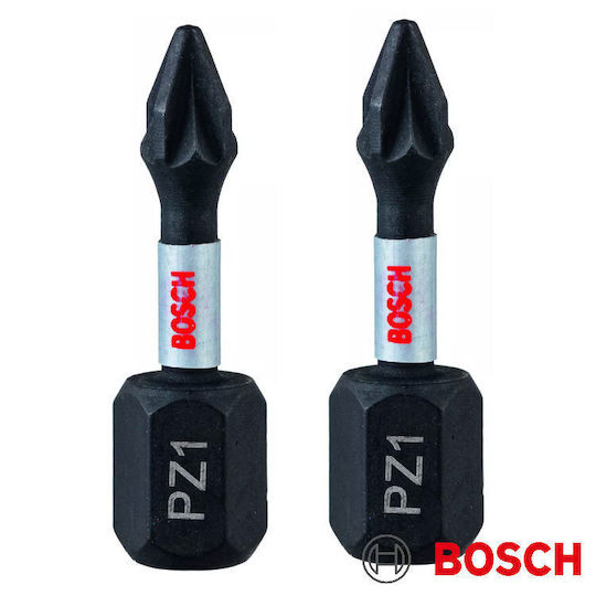 Bosch 2608522400 Σετ Μύτες Pz1 25mm Παλμικό 2τεμ