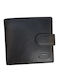 Leather Men's Wallet Classic with RFID Black
