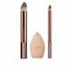 Real Techniques Professionell Set mit Make-up-Pinseln für Concealer aus synthetischem Haar 3Stück