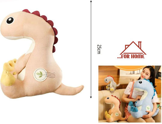 Decorative Plush Dinosaur Multicolored 25cm Forhome 8584598 Home