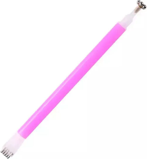 Wd Double Head Pattern Magnet Pen Double-Sided Magnet Nail Polishes Cat Eye Effect Pink