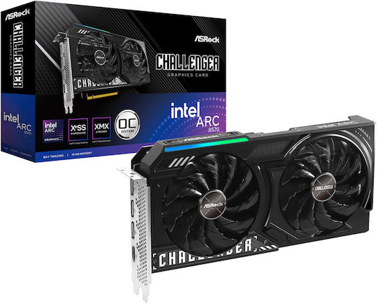 ASRock ARC B570 10GB GDDR6 Challenger OC Κάρτα Γραφικών