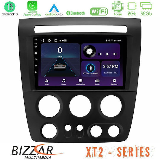 Bizzar Ηχοσύστημα Αυτοκινήτου Hummer H3 2005-2009 (Bluetooth/USB/WiFi/GPS/Apple-Carplay/Android-Auto) με Οθόνη Αφής 9"