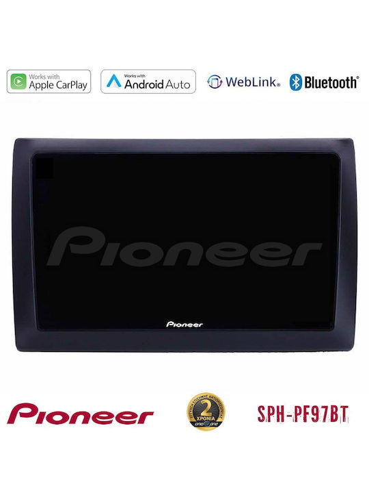 Pioneer Car Audio System for Fiat Stilo 2001-2008 (Bluetooth/USB/WiFi/GPS/Apple-Carplay/Android-Auto) with Touch Screen 9"