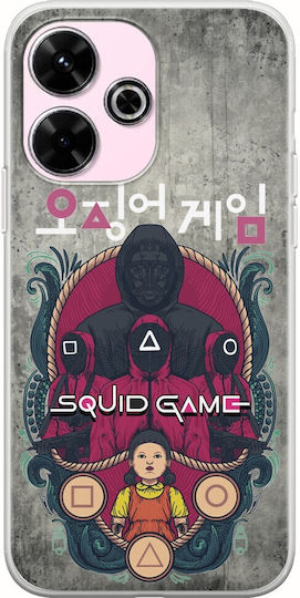 Squid Game Xiaomi Poco M6 4g Flexibles TPU Transparentes Silikon
