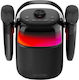 Sencor Karaoke Speaker with Wireless Microphones and Lighting Effects FT1032 Black