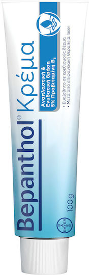 Bepanthol Feuchtigkeitsspendende Creme Regeneration für Trockene & Empfindliche Haut 100gr