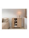 Sideboard Wooden Gray 80x40x85cm