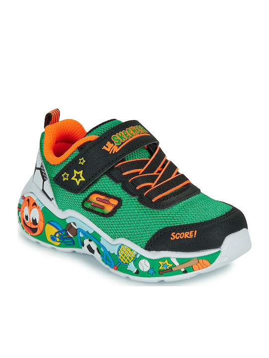 Skechers Детски маратонки Low Зелени