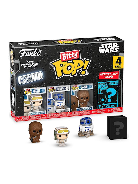Funko Bitty Pop! Филми: Luke Skywalker Chase 4бр