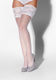 Lingerie-stockings White L Xl """"kiss Me""""