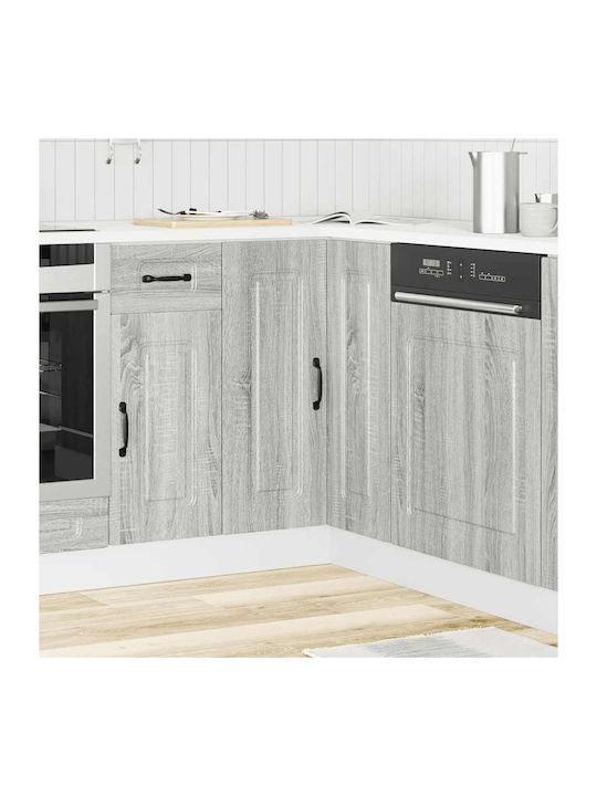 Eckschrank Boden Gray Sonoma 75.5x75.5x81.5cm