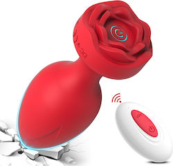 Anal Plug with Vibration Pink