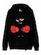 Sweatshirt mit Kapuze Black