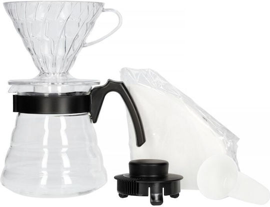 Hario V60 Craft Coffee Drip Set +Kannen+Filter