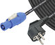 Speakon Power Input Cable Schuko Plug 3x1.5mm 1.5m Ca-pc-1 5 Lx-audio Powercon