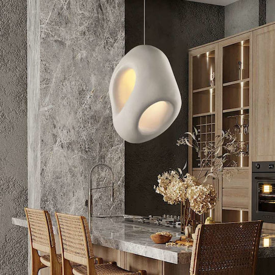Atman Κρεμαστό Φωτιστικό Χρυσό με Ντουί E27 28x28x39εκ.