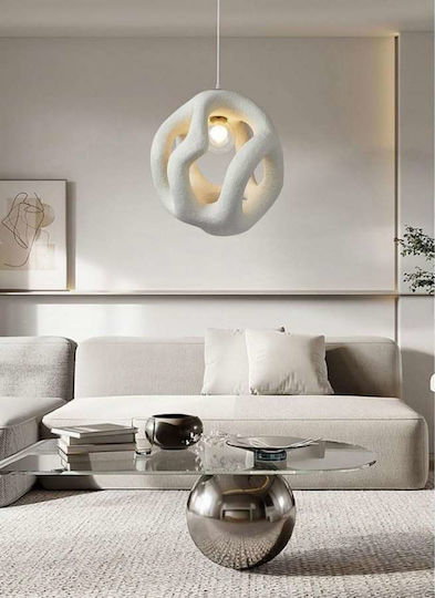 Atman Κρεμαστό Φωτιστικό Χρυσό με Ντουί E27 45x45x50εκ.