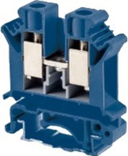 Κλεμα Ραγας 10mm² Ουδετερου Μπλε Fj10n/b Blox Connect
