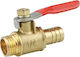 Laize Pneumatic Connector Flexible Pipe Copper Ball Valve Specification External 2-barb 10 Mm