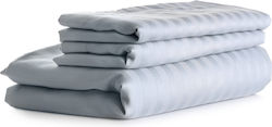 Cozy Cotton Maixilarothiki de Hotel cu Dungi 50x70 cm