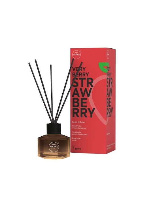 Aroma Home Diffuser με Άρωμα Φράουλα 190gr 50ml
