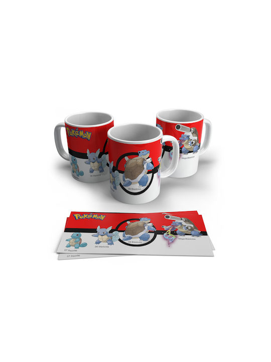 Ceramic White Mug 330ml Pokemon 03 The Mug Is Gift Packaged