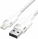 Vention USB-A to Lightning Cable 12W White 2m LANWH