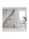 Keskor Duschvorhang Stoff 180x180cm 2