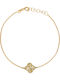 Damen Armband mit Design Blume aus Gold 14K