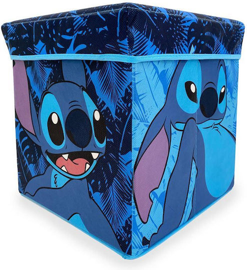 Κουτί-σκαμπό Disney Home Lilo & Stitch 06 30x30x30 Blue 100% Polyester