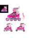 Αυξομειούμενα Πατίνια Roller Gc Sk2 Σετ 3 1 Ροζ Led-large 38-42