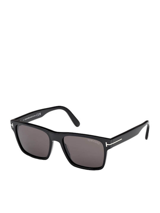 Tom Ford Men's Sunglasses with Black Horn-Rimme...