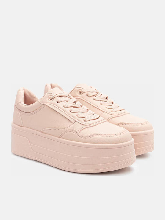 Luigi Flatforms Sneakers Pink