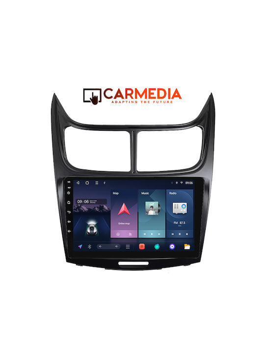 Carmedia Автомобилна Аудио Система (Блутут/USB/WiFi/GPS/Apple-Carplay/Android-Auto) с Тъчскрийн 9"