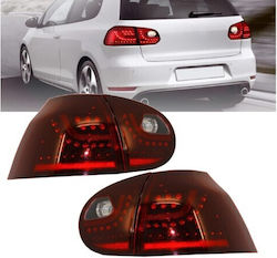 Комплект задни светлини Jom 82929 за VW Golf V 5 03-08 LED Urban Style червено тонирани