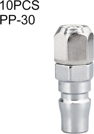 Laize Pp-30 10 Pcs C-type Self-lock Air Tube Pneumatic Quick Fitting Connector
