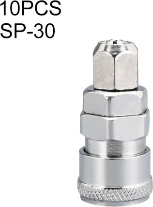 Laize Sp-30 10 Pcs C-type Self-lock Air Tube Pneumatic Quick Fitting Connector