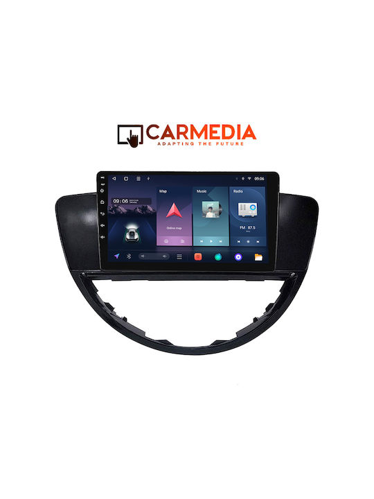 Carmedia Автомобилна Аудио Система (Блутут/USB/WiFi/GPS/Apple-Carplay/Android-Auto) с Тъчскрийн 9"