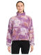 One Therma-fit Γυναικεία Fleece Μπλούζα με Φερμουάρ Μωβ